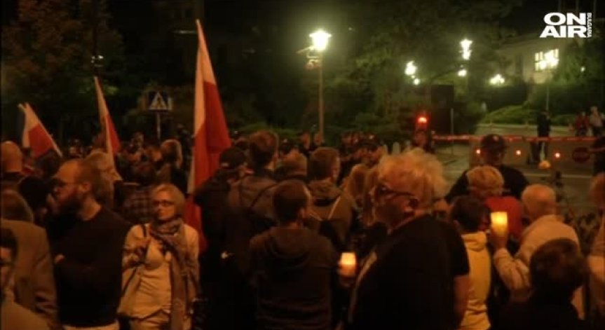 Хиляди на протест във Варшава срещу съдебната реформа