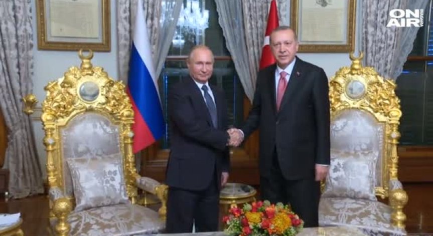 Путин и Ердоган направиха първа копка на 