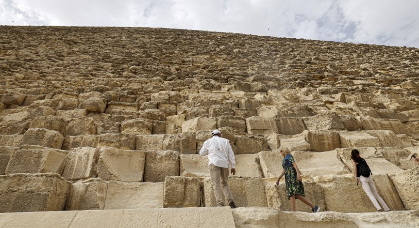 Посещавали ли сте пирамидите в Гиза?