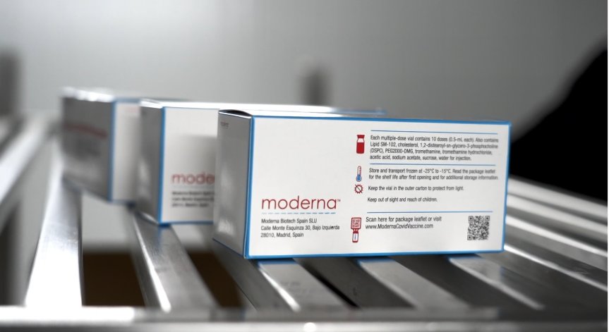 3600 дози от ваксината на Moderna пристигнаха у нас тази нощ