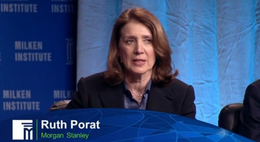 На раздяла Рут Порат разкрива защо сменя Morgan Stanley с Google