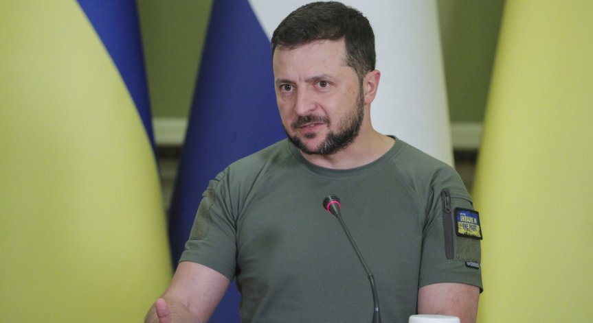 Зеленски: Русия няма смелост да признае поражението си и да се изтегли от Украйна