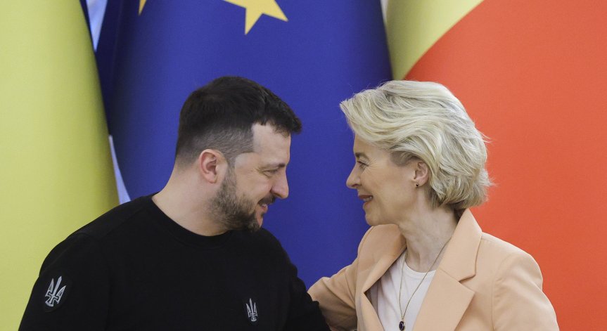 Печалбите от замразените руски активи отиват за Украйна