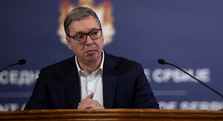 Вучич определи инцидента пред сръбския парламент като 