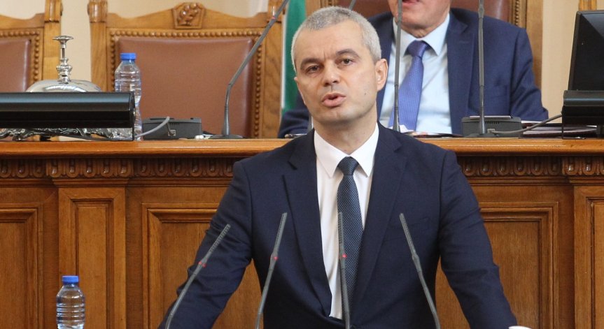 Костадинов: Българският народ изнемогва, правителството да подаде оставка
