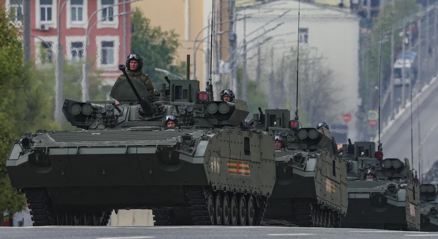 Ново превзето селище от Русия.