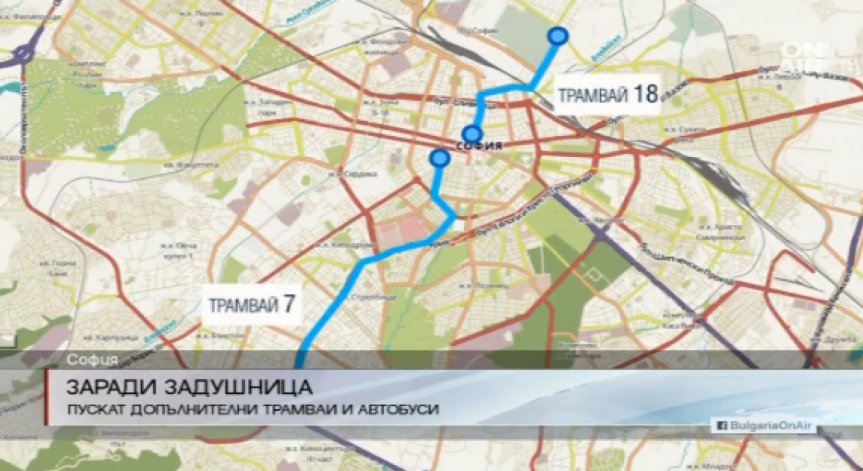 Допълнителен транспорт в София заради Задушница