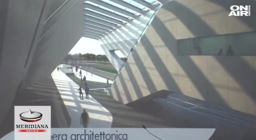 Отвориха железопътна гара на Заха Хадид край Неапол 