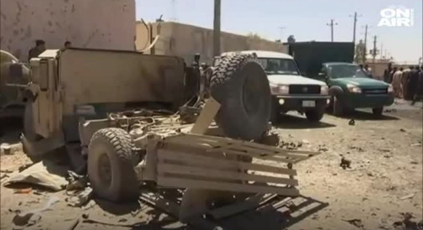 Атентатор самоубиец взриви военен конвой в Афганистан