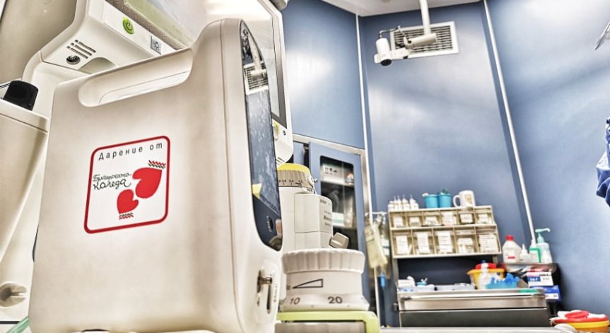 ВМА получи апаратура като дарение от 