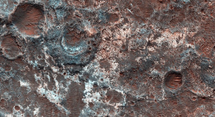 Снимки на Марс: UAHiRISE, Flickr