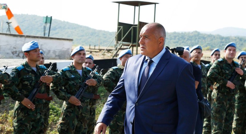 БСП се крие зад генерали, заяви премиерът Бойко Борисов