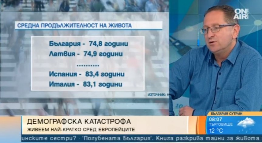 Експерт: Най-големият проблем за демографската криза е отливът на млади хора в чужбина