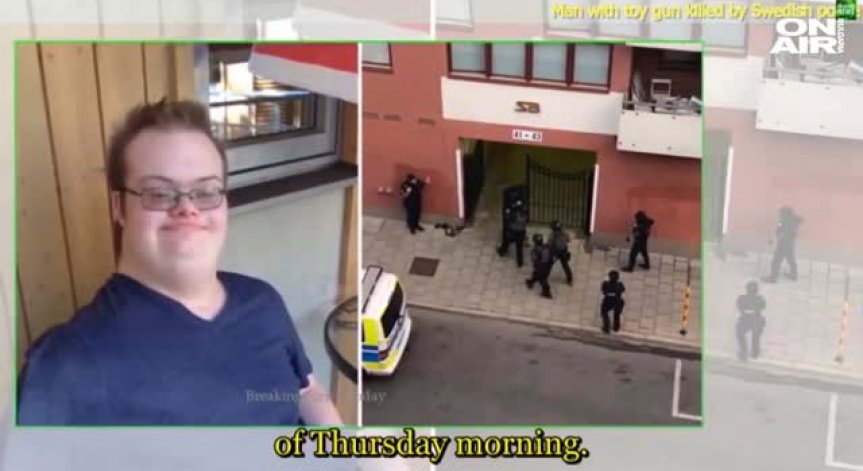 В Швеция застреляха мъж със синдром на Даун заради пистолет играчка