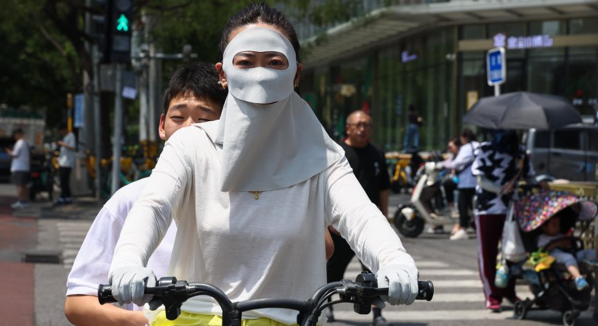 Екстремно време в Китай.