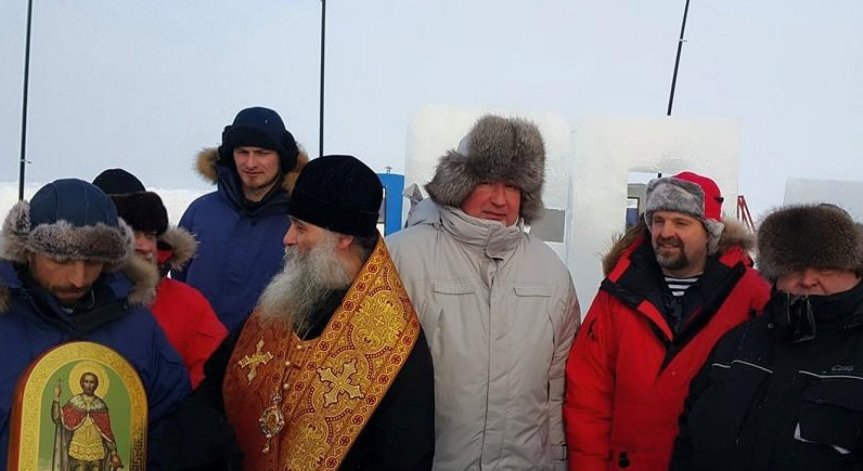 Вицепремиерът на Русия Дмитрий Рогозин на инспекция в Арктика
