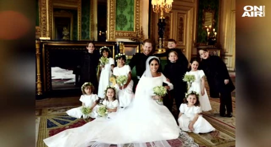 Еуфорията не стихва: Появиха се официалните снимки от сватбата на принц Хари и Меган