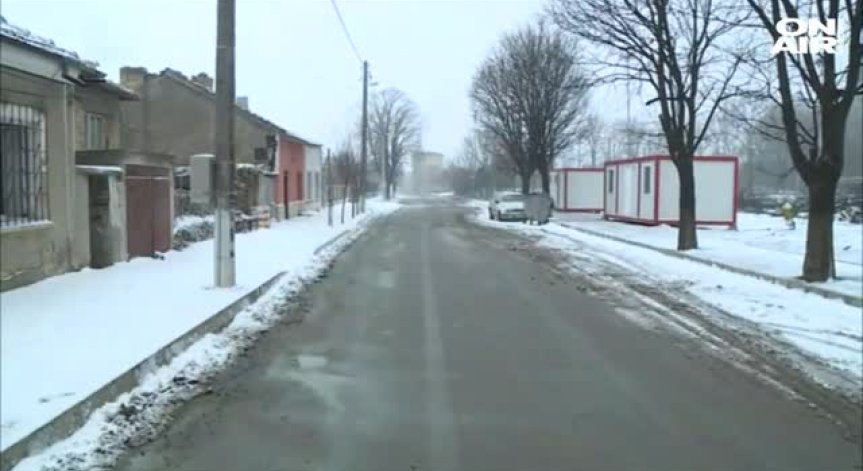 Хитрино е притихнало, силна виелица обхана селото