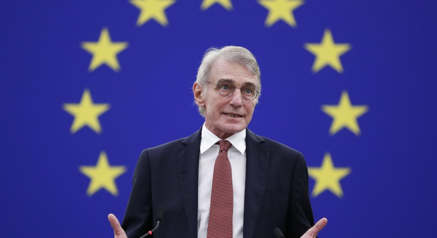 Почина председателят на Европейския парламент Давид Сасоли