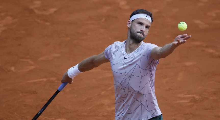 Гришо запазва 20-ата си позиция, сензацията Алкарас с най-голям скок