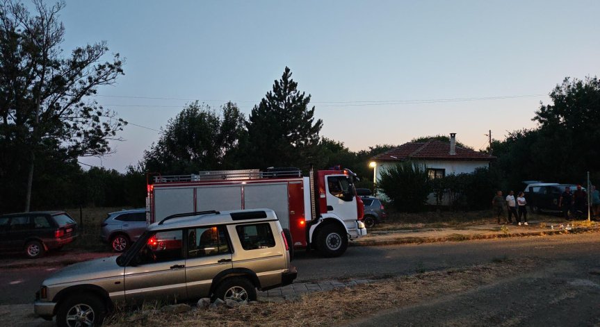 Пламъците тръгнали от края на селото, причината се изяснява.