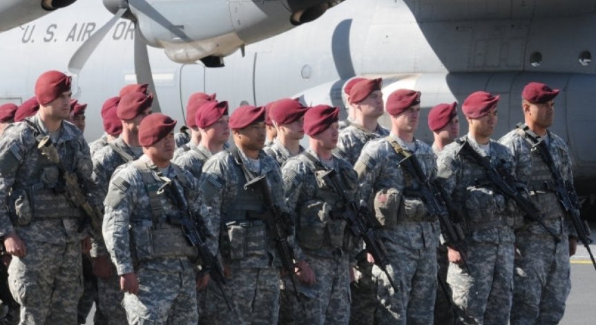 Американски танков взвод на учения в Естония