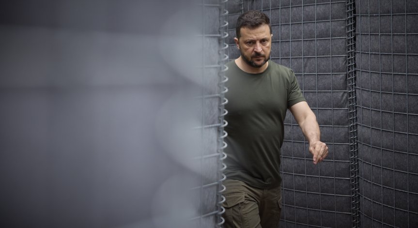 Украинският президент се похвали в Telegram.