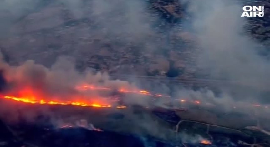 Oгненият ад в Калифорния взе жертва