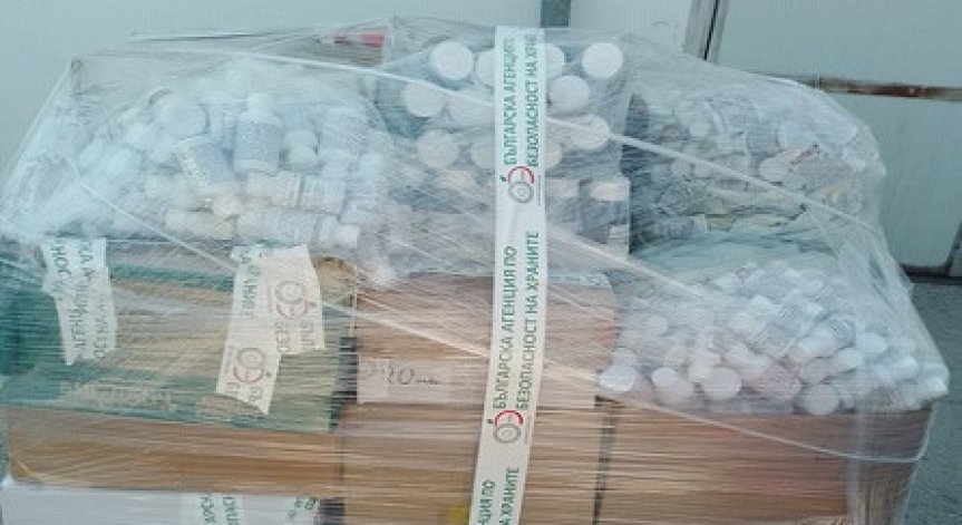 БАБХ иззе 86 тона незаконни препарати за растителна защита