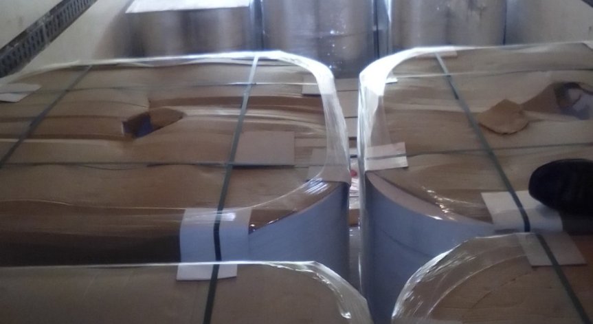 Хванаха 240 бобини с филтърна хартия за цигари в района на Ферибот Оряхово