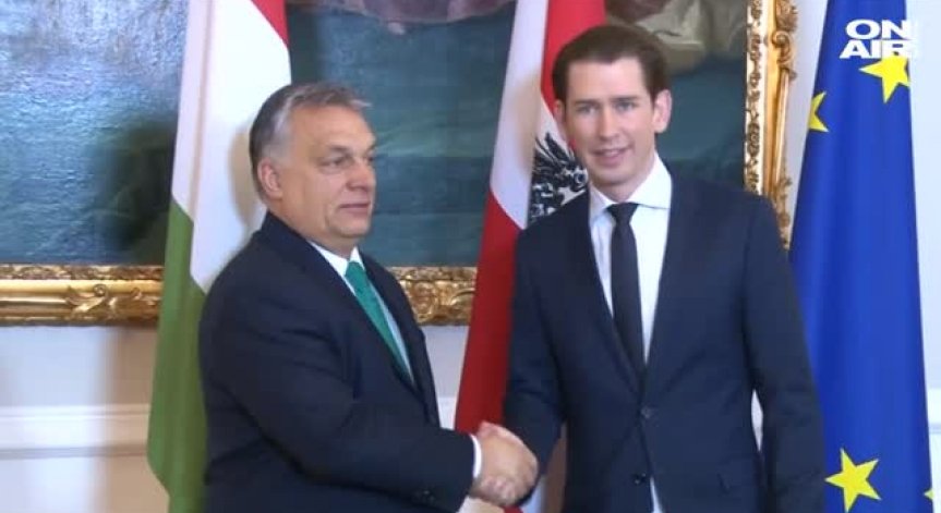 Австрийският канцлер Себастиан Курц на посещение у нас