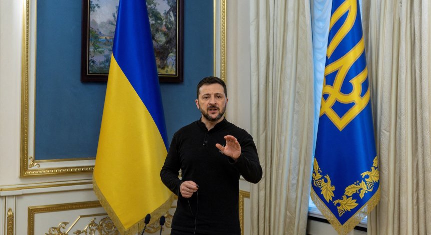 Зеленски беше на срещата на върха на Г-7 и миналата година.