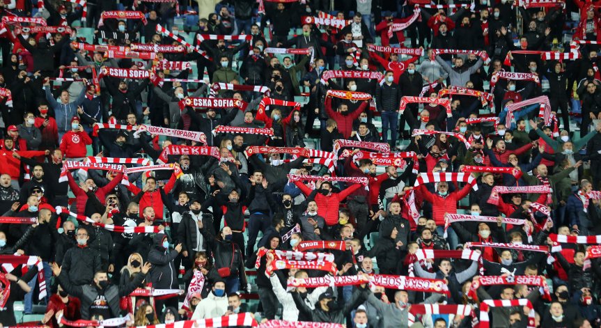 УЕФА глоби ЦСКА с 5000 евро, заради неспазване на социалната дистанция