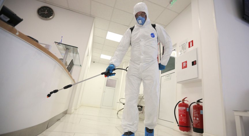 9 с Ковид-19 в убежището за мигранти в Бусманци