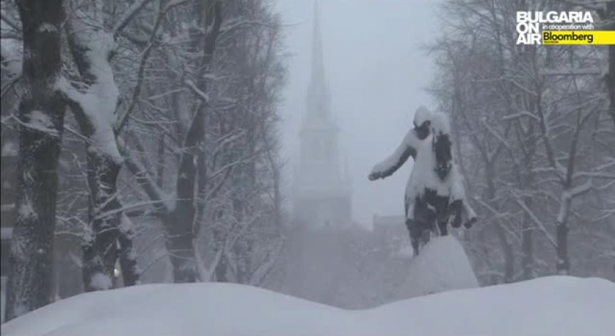 Снежен февруари в САЩ