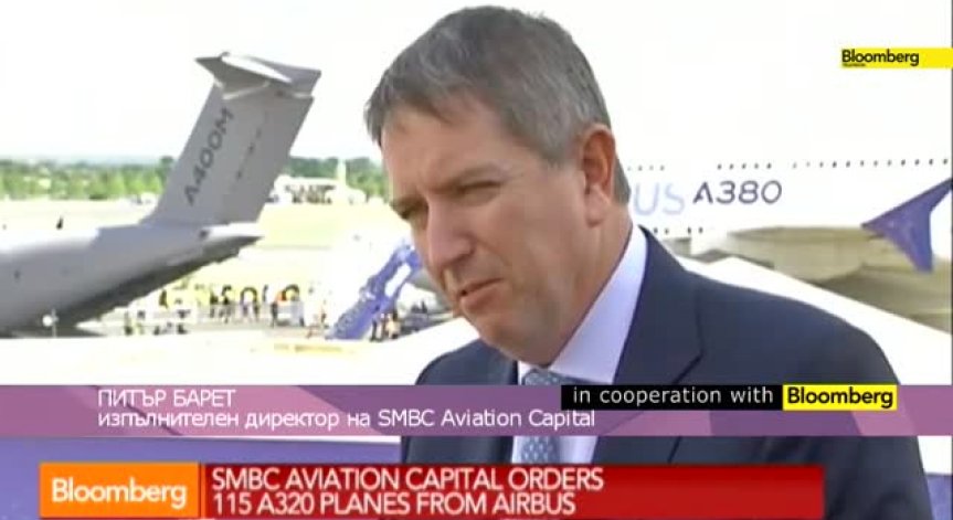 Питър Барет, изпълнителен директор на SMBC Aviation Capital