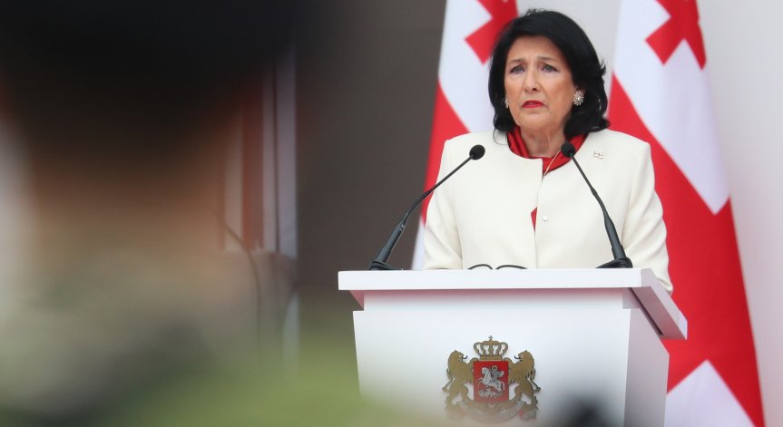 Президентът на Грузия сезира КС заради Закона за чуждестранните агенти