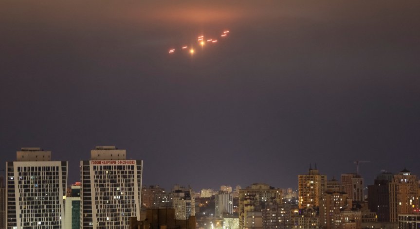 Украйна е свалила 87 дрона.