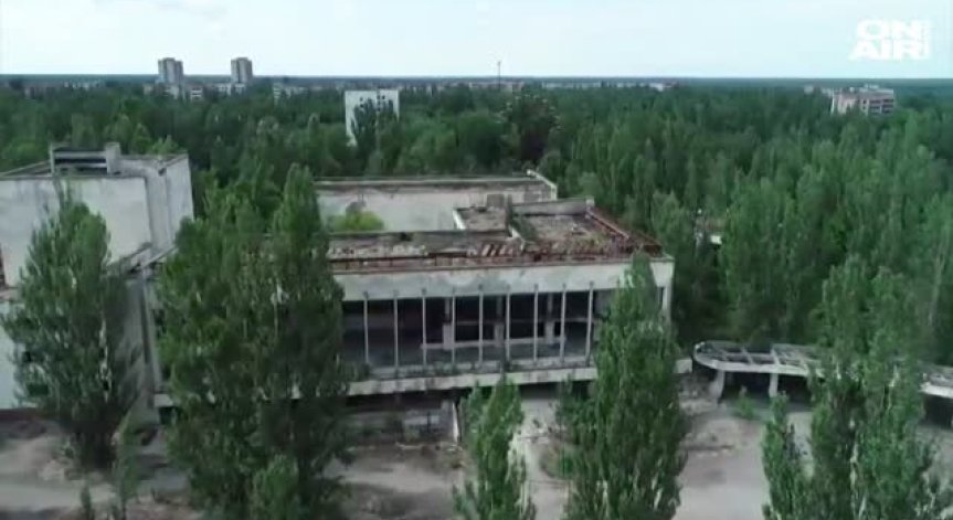 Видео от дрон с кадри от Припят се превърна в хит в социалните мрежи