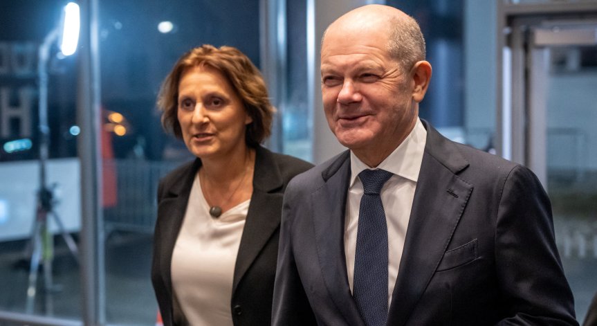 Шолц направи силно изказване в Германия.