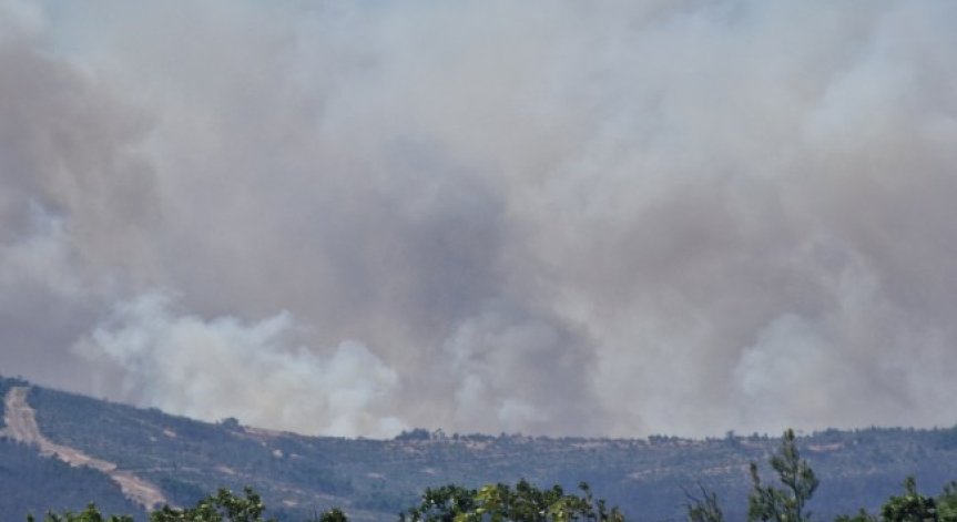 Пореден голям пожар в Гърция, този път обхвана Суфли