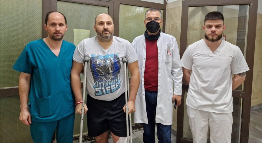 Спасиха крака на моторист след ПТП с трансплантация на кост от трупен донор в ИСУЛ