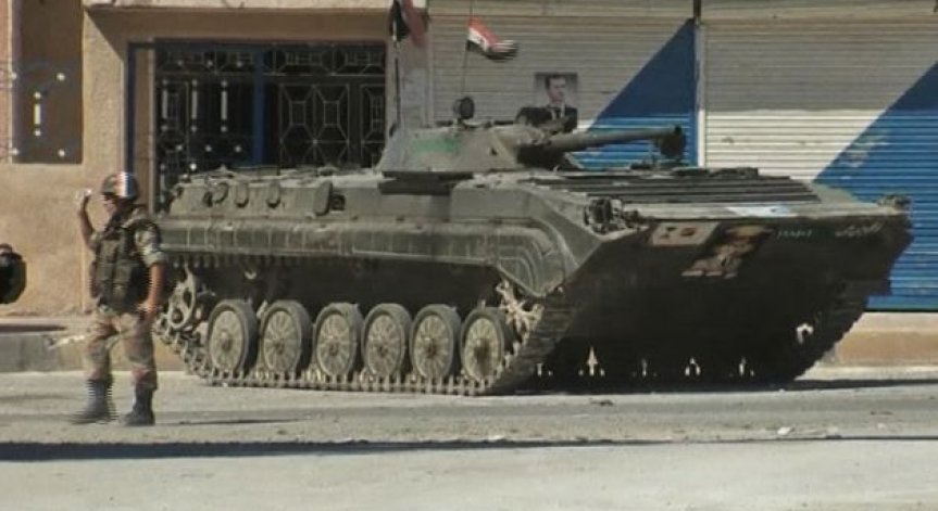 Сирийската армия се изтегли от Хама