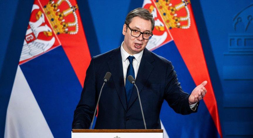 Mахалото на гнева се завъртя, каза Вучич.