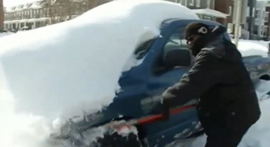 Сняг заваля в Турция