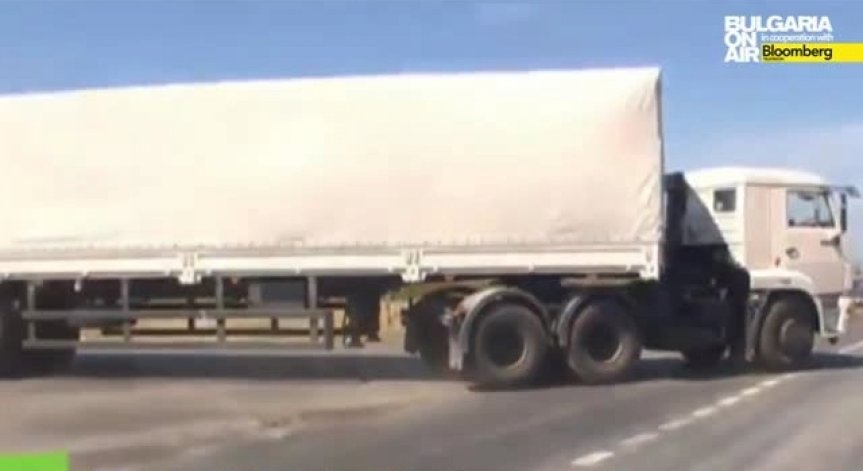 Русия изпрати нова колона с хуманитарна помощ за Украйна