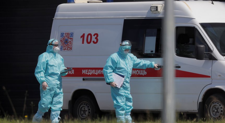 Мрачен рекорд в Русия - 852 души са починали от Ковид-19 за последното денонощие