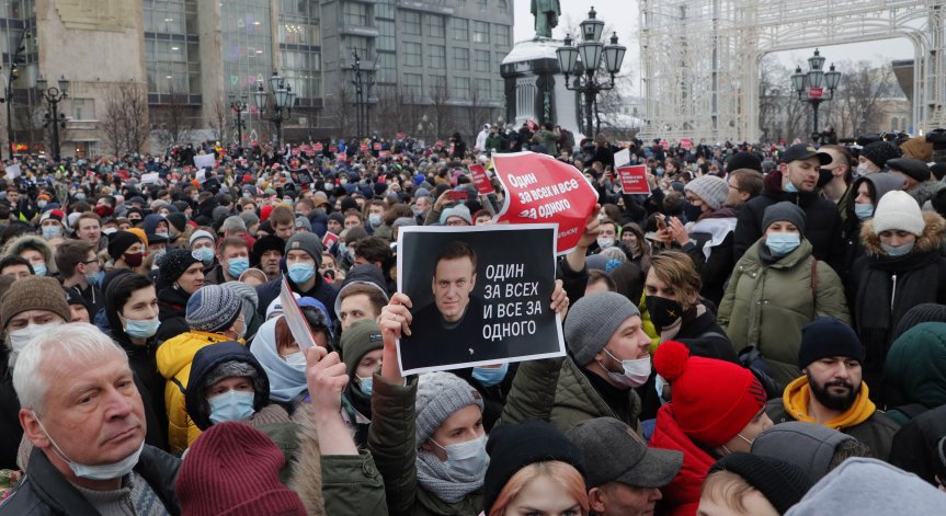 Над 3000 души са арестувани на протестите в подкрепа на Навални