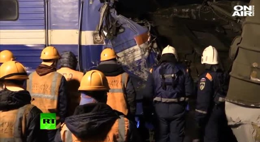 Влакова катастрофа в Москва