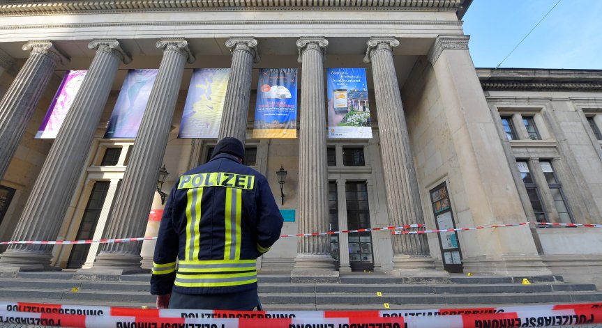 49-каратов диамант е сред откраднатите вещи  от музея в Дрезден